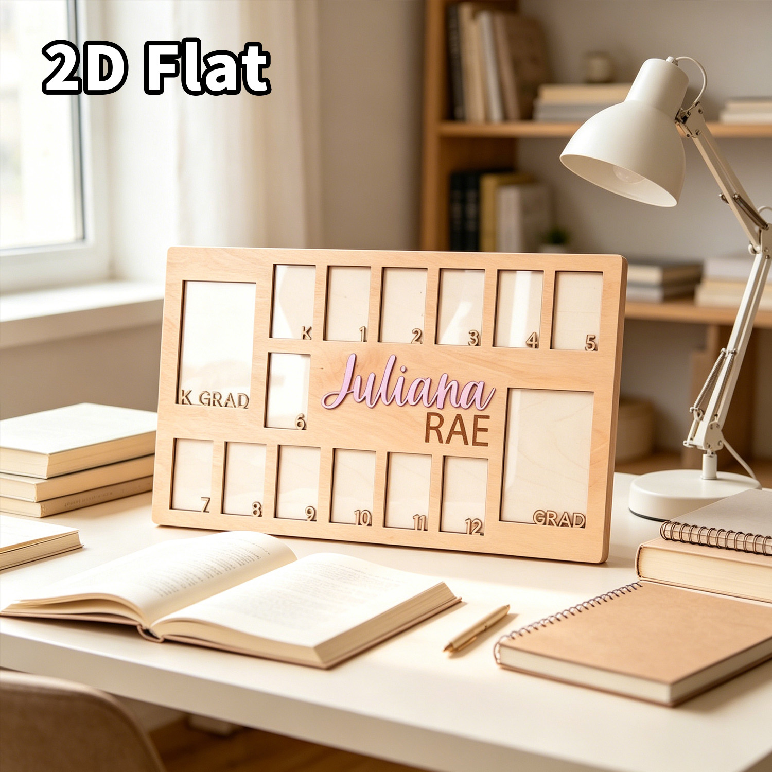 Baby Nursery Frames - 1 adet özel sınıf fotoğraf çerçevesi