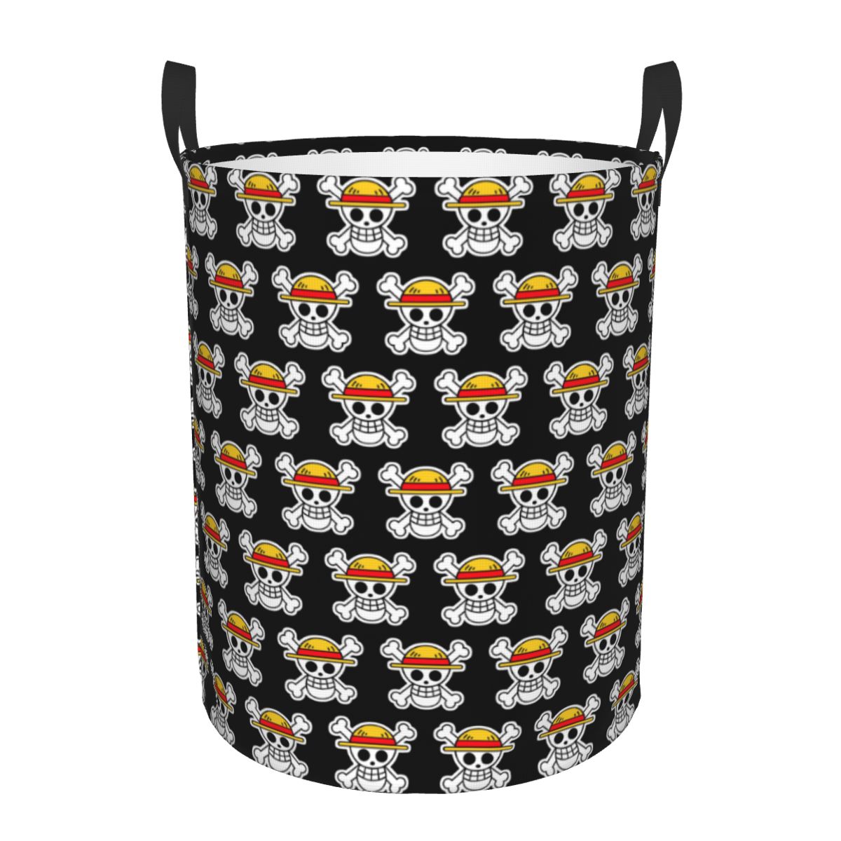 Laundry Hamper Nursery - Özel Korsanlar Kafatası Tek Parça çamaşır