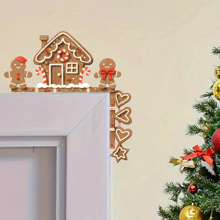 Baby Nursery Room - Zencefilli kurabiye evi ve adam noel