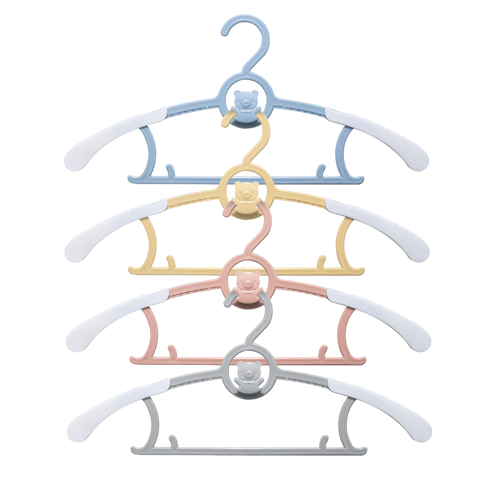 Baby Nursery Hangers - 10 adet uzatılabilir çocuk elbise askısı
