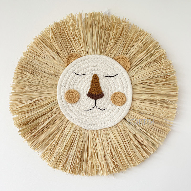 Baby Nursery Ideas - INS Nordic El Yapımı Aslan Duvar