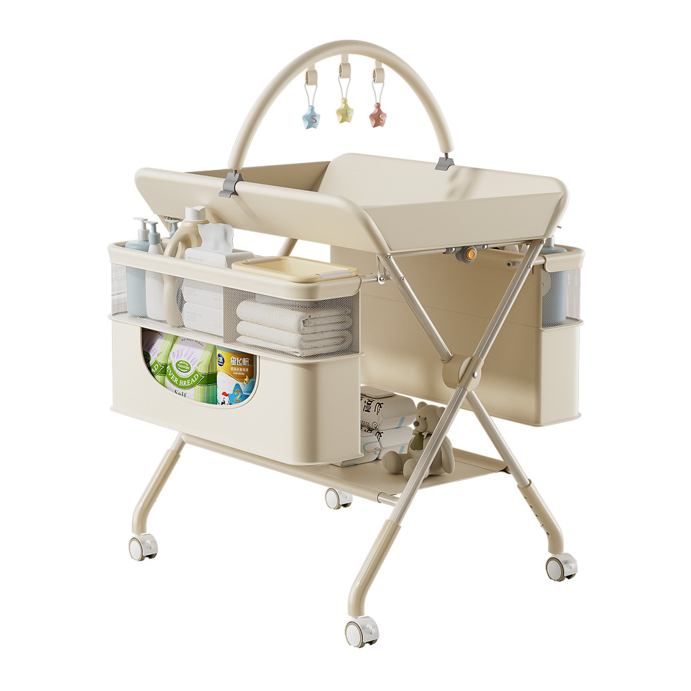 Baby Nursery Wardrobe - Katlanabilir Çok Fonksiyonlu Tasarımlı Bebek Alt