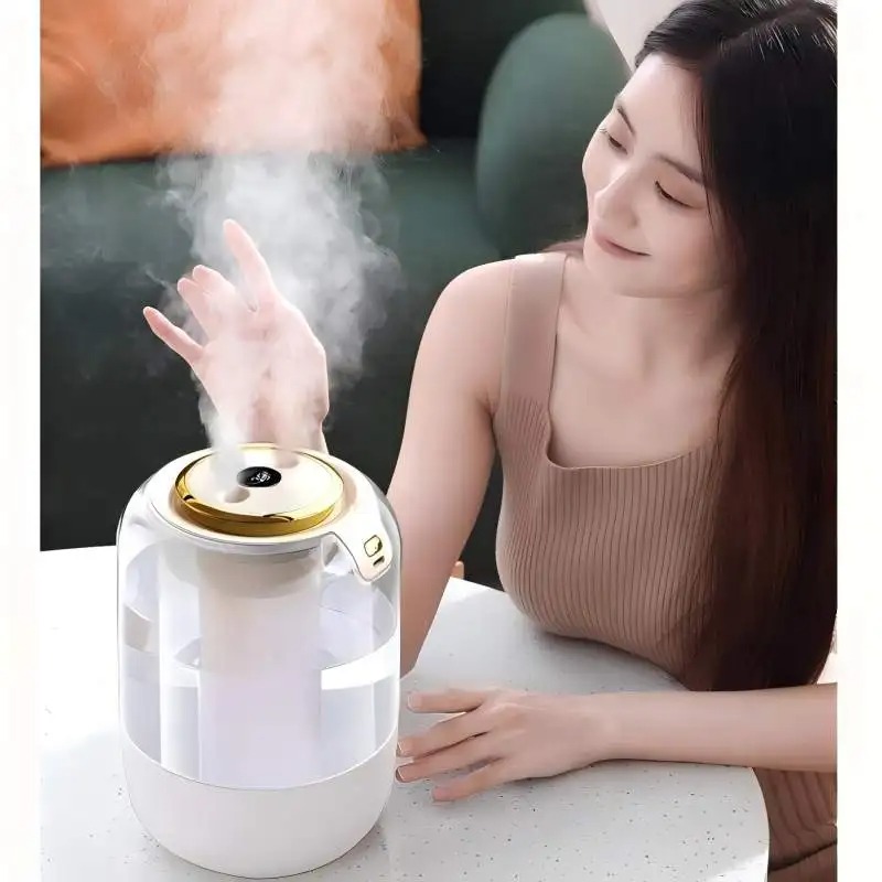 Humidifier Nursery Quiet - 2025 Yeni 5L Büyük Soğuk Buharlı