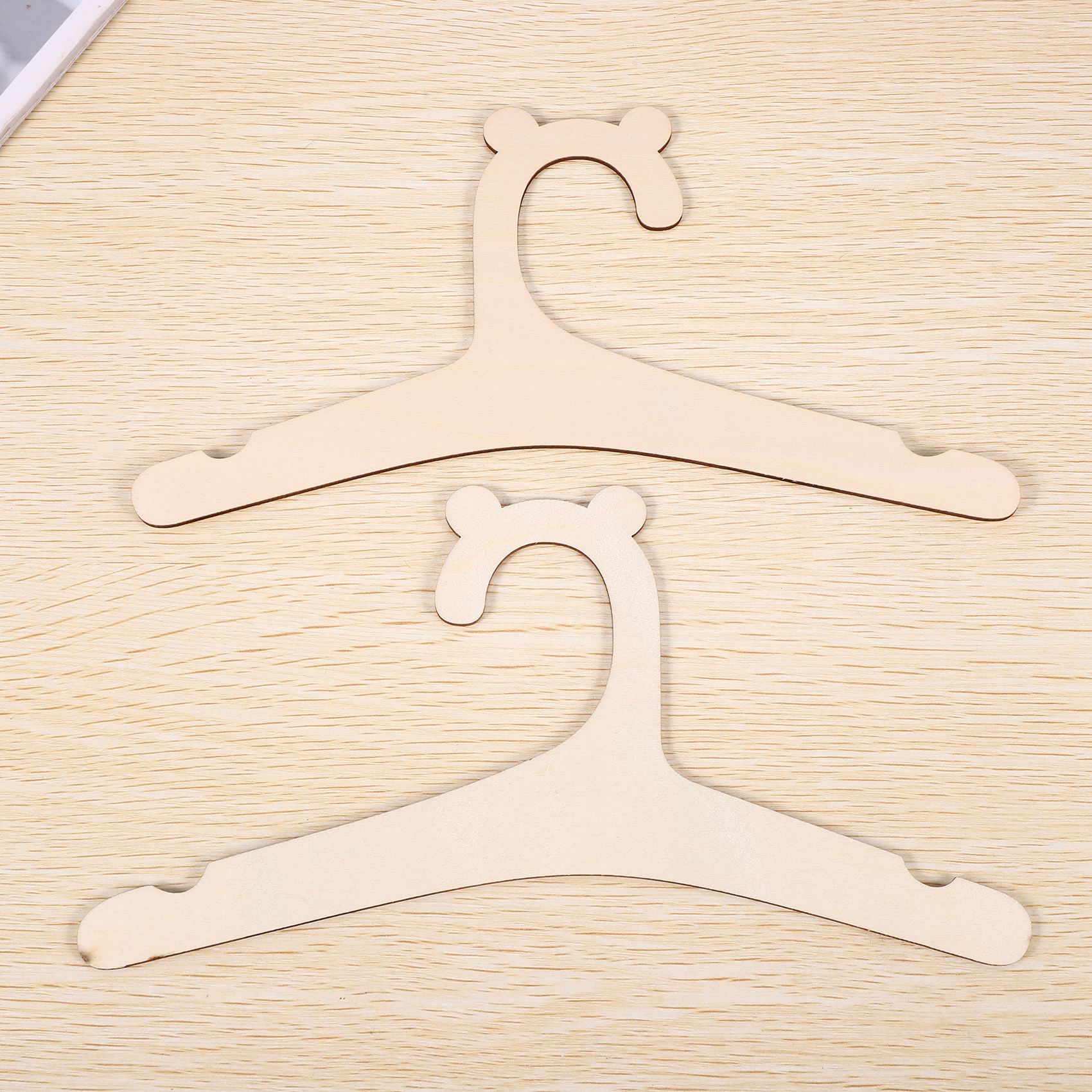 Baby Nursery Hangers - Y42A-30 Adet Ahşap Askı Bebek Giysileri