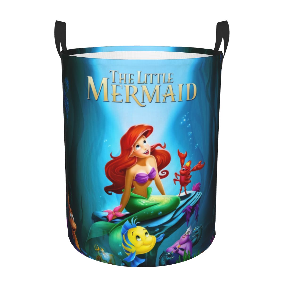 Laundry Hamper Nursery - Anima Küçük Denizkızı Çamaşır Sepeti Katlanabilir