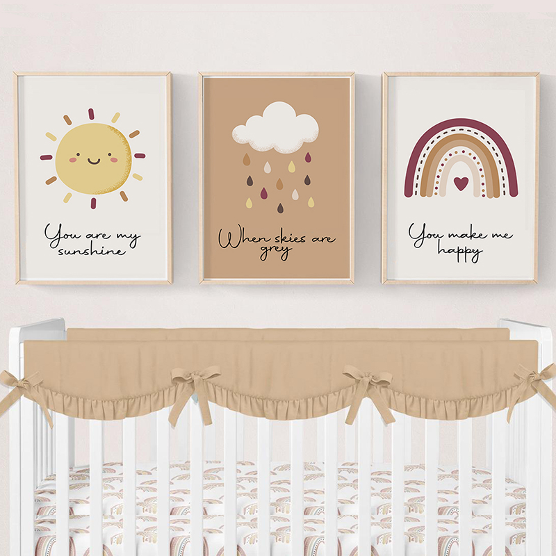 Baby Nursery You Are My Sunshine - Sen Benim Güneşimsin Çocuk Odası Duvar