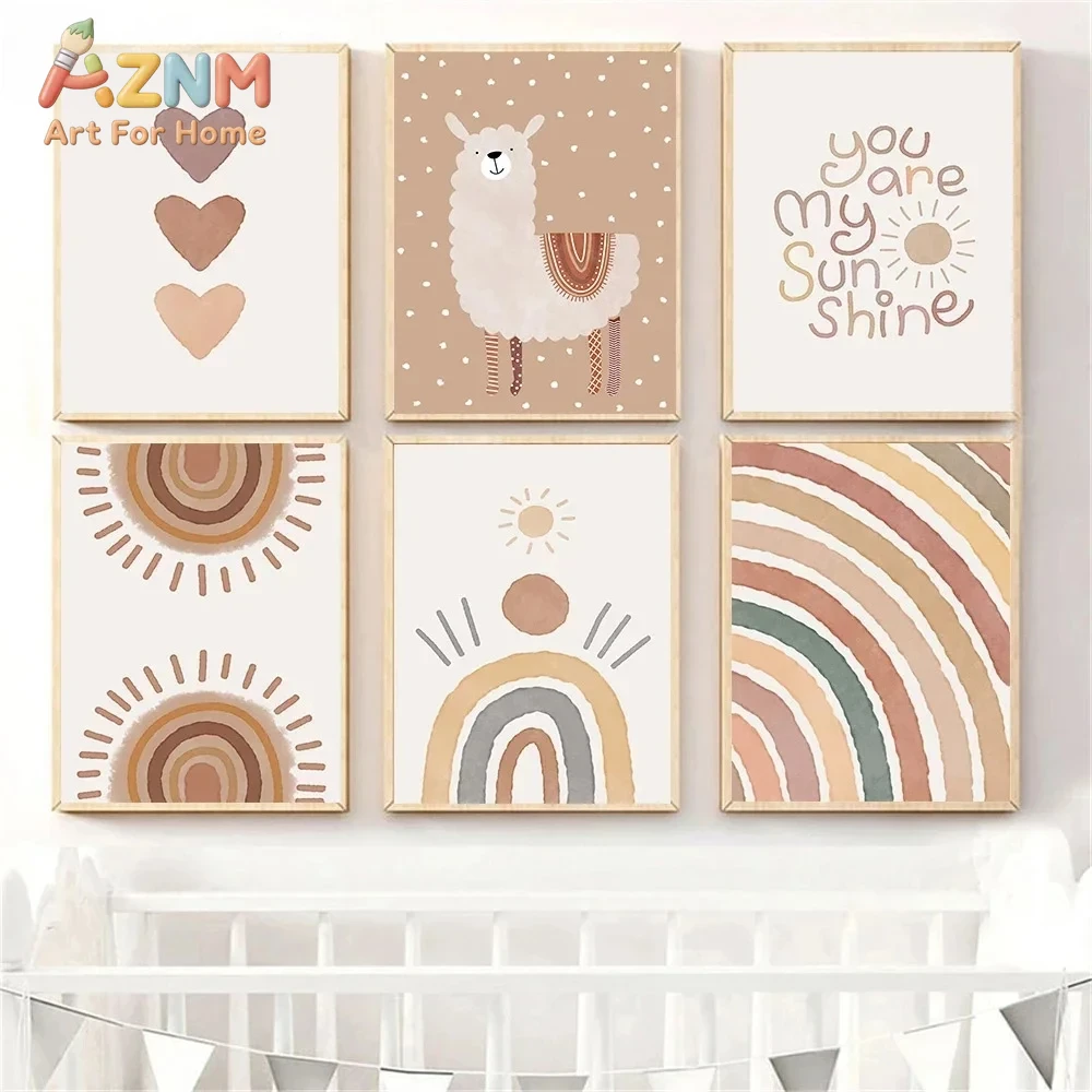 AZNM Boho Nötr Bebek Odası Kan - Baby Nursery You Are My Sunshine incelemesi ve fiyatı