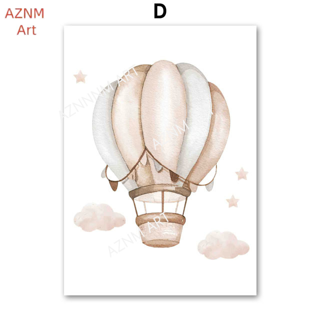 Fil Balon Gökkuşağı Ay Yıldız  - Baby Nursery Room incelemesi ve fiyatı