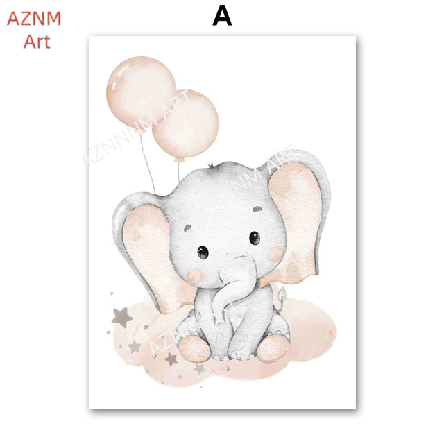 Fil Balon Gökkuşağı Ay Yıldız  - Baby Nursery Room incelemesi ve fiyatı