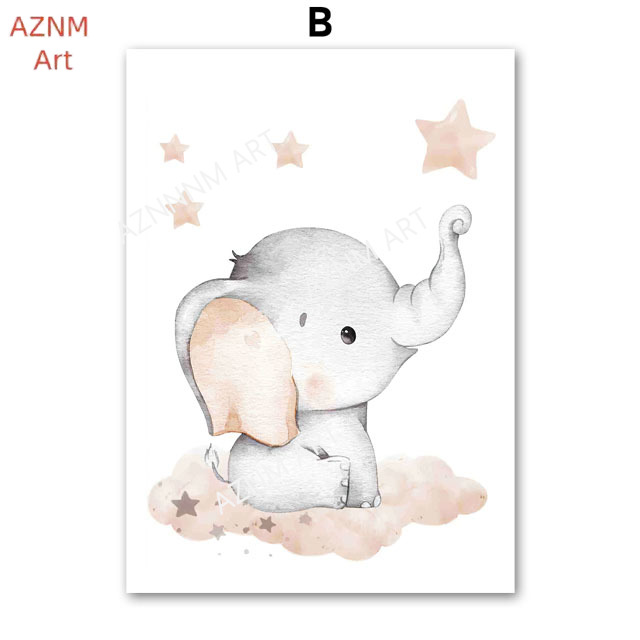 Fil Balon Gökkuşağı Ay Yıldız  - Baby Nursery Room incelemesi ve fiyatı
