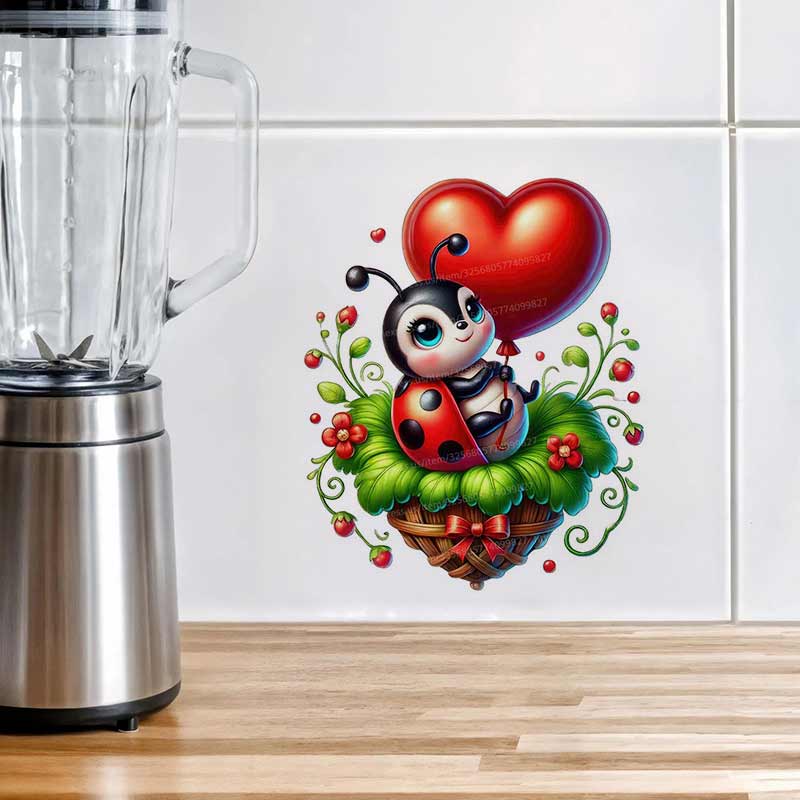 Sevimli Uğur Böceği Duvar Stic - Baby Nursery Panelling incelemesi ve fiyatı