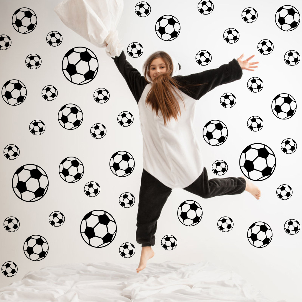 43 adet futbol duvar çıkartmal - Baby Nursery Wall Mural incelemesi ve fiyatı