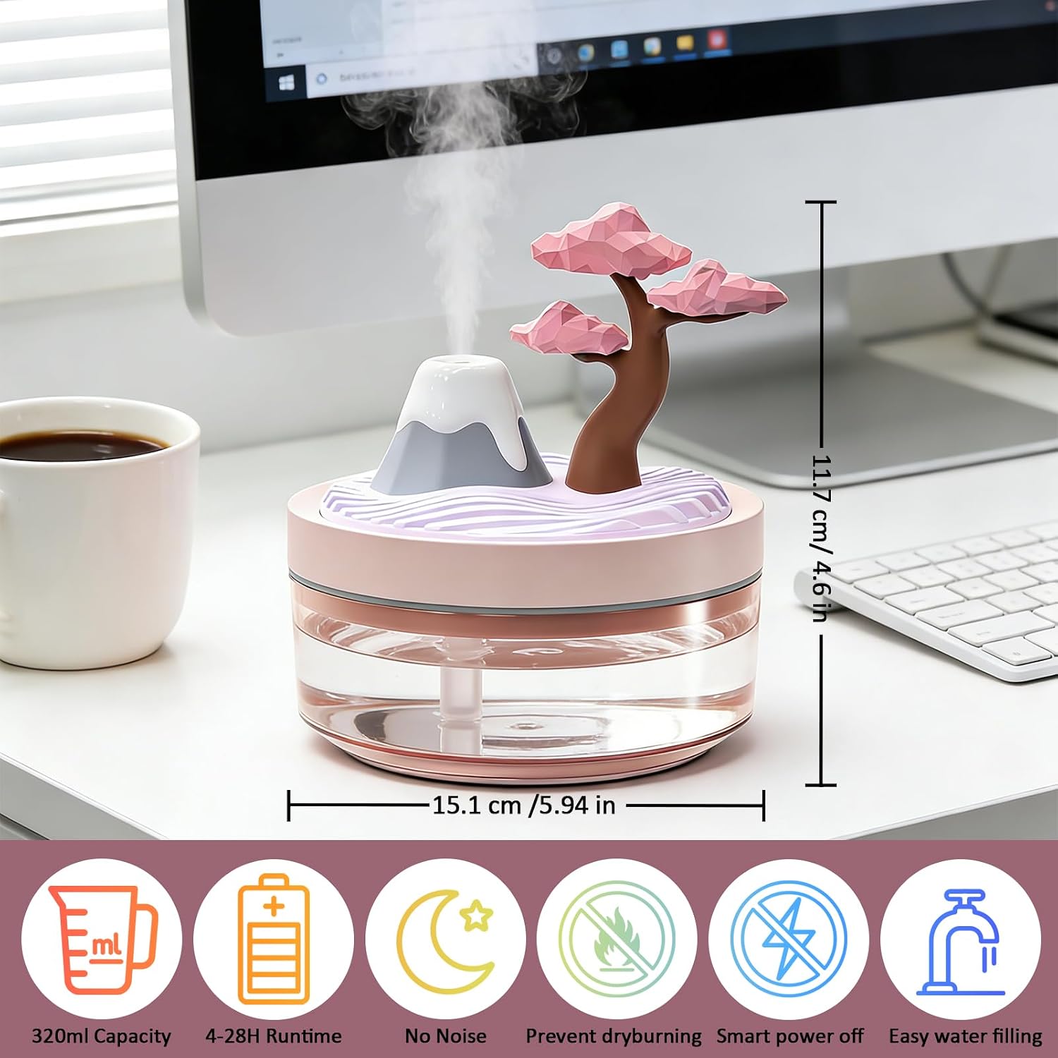 2026 Yeni Nesil Kiraz Çiçeği S - Humidifier Nursery Quiet incelemesi ve fiyatı
