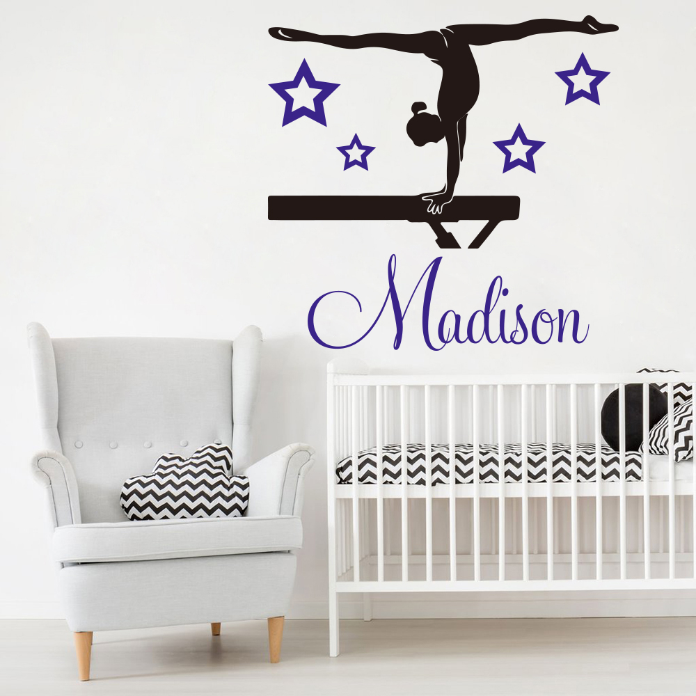 Özel Ad Kız Jimnastik Dans Yıl - Baby Nursery Panelling incelemesi ve fiyatı