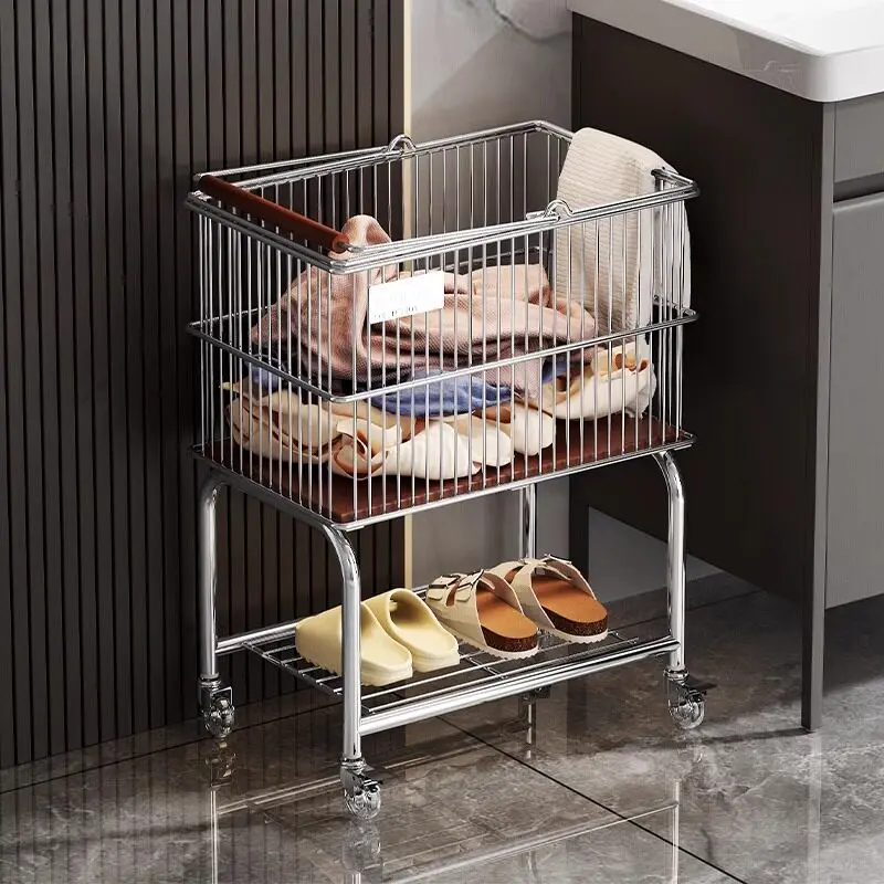 Çift Katmanlı Tekerlekli Çamaş - Laundry Hamper Nursery incelemesi ve fiyatı