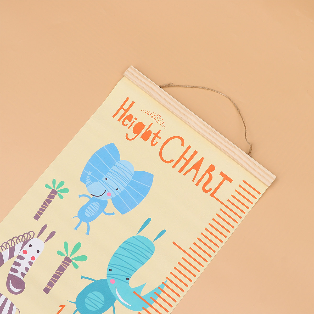 Çocuk Boy Büyüme Tablosu Kumaş - Baby Nursery Hangers incelemesi ve fiyatı