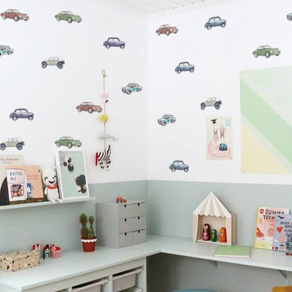 Karikatür çocuklar ulaşım arab - Baby Nursery Wall Mural incelemesi ve fiyatı