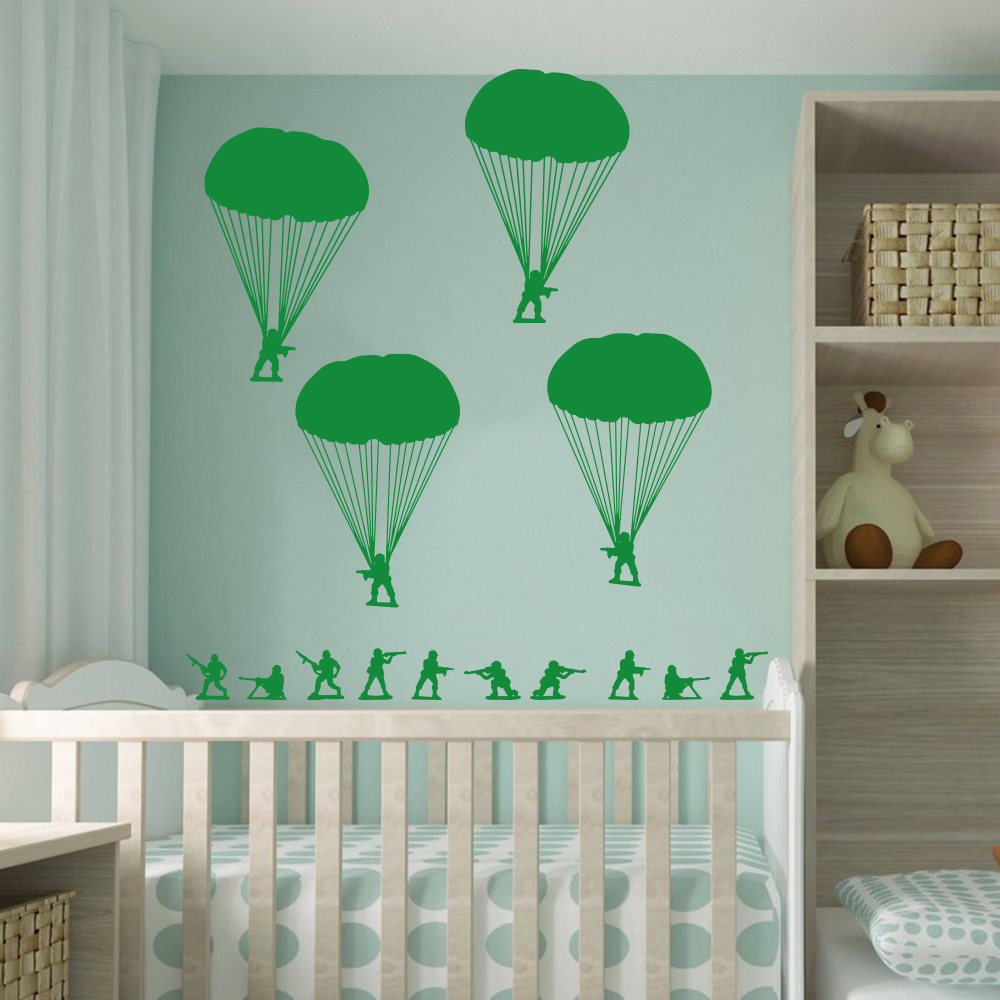 Ordu Erkekler Askerler Paraşüt - Baby Nursery Panelling incelemesi ve fiyatı