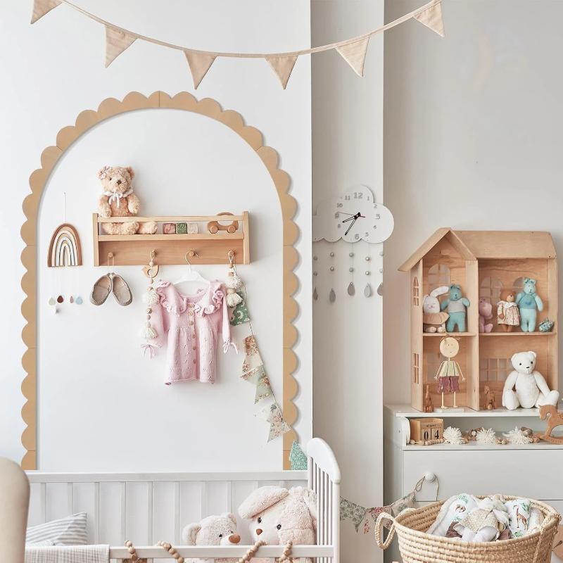 [Yeni] Ahşap Duvar Kemer Dekor - Baby Nursery Frames incelemesi ve fiyatı