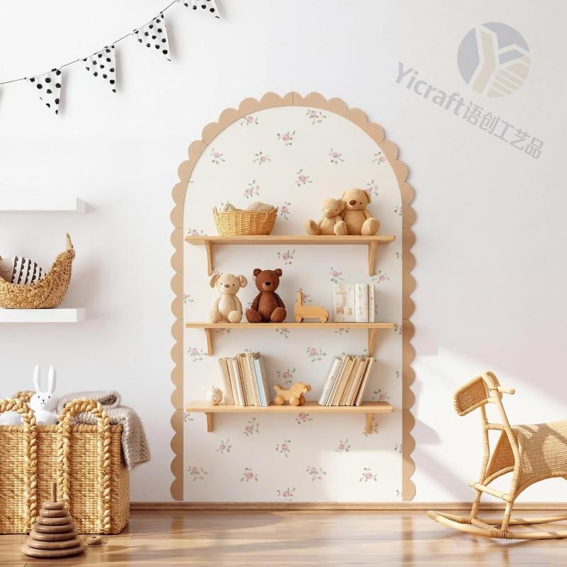 [Yeni] Ahşap Duvar Kemer Dekor - Baby Nursery Frames incelemesi ve fiyatı