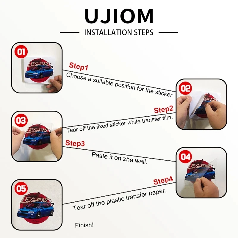 UJIOM 13cm X 6cm Anime TRUZ şe - Baby Nursery Panelling incelemesi ve fiyatı
