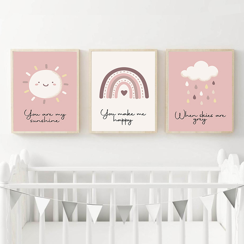 Sen benim Sunshine kreş duvar  - Baby Nursery You Are My Sunshine incelemesi ve fiyatı