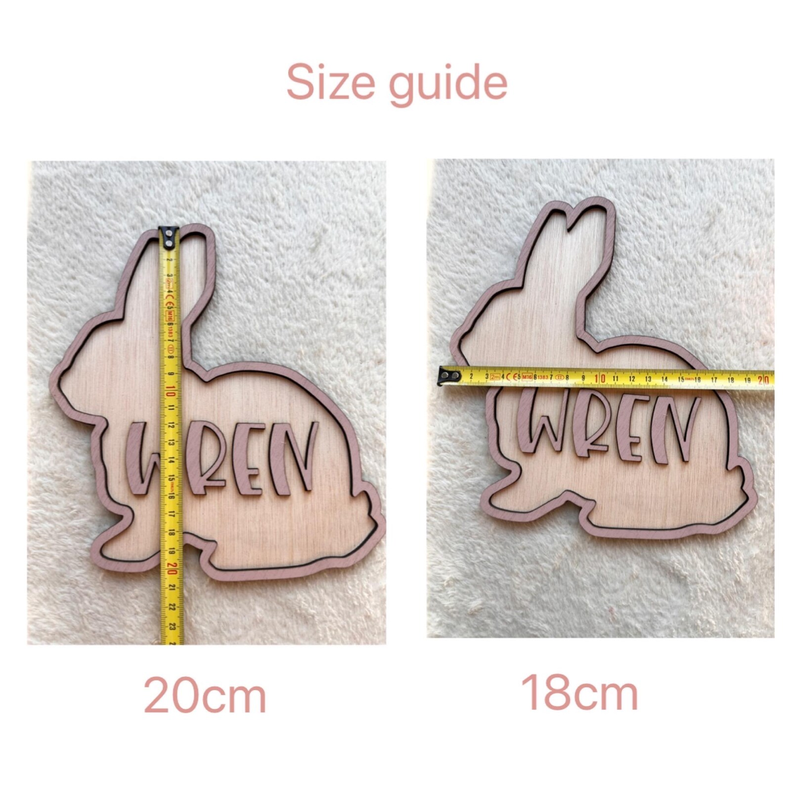 Kişiye Özel Tavşan İsimli Ahşa - Baby Nursery Decor incelemesi ve fiyatı