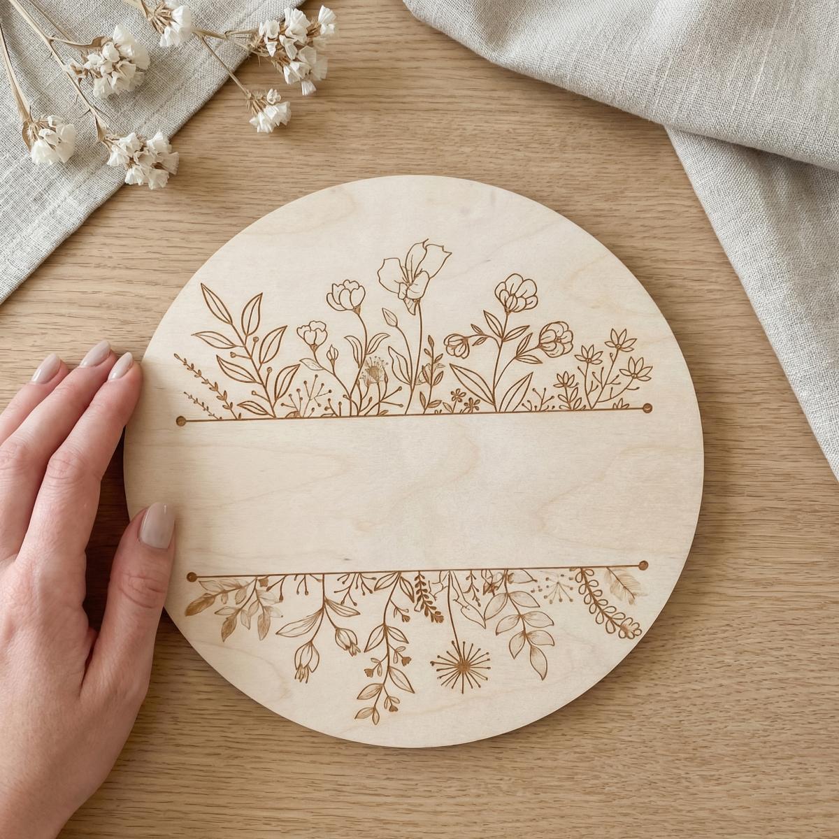 Kişiye Özel Çiçek Desenli Yuva - Baby Nursery Decor incelemesi ve fiyatı