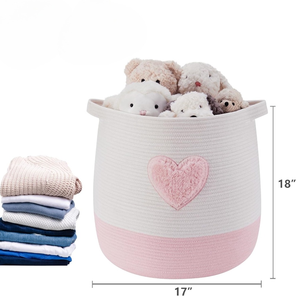 Pembe çamaşır sepeti sepet çoc - Laundry Hamper Nursery incelemesi ve fiyatı