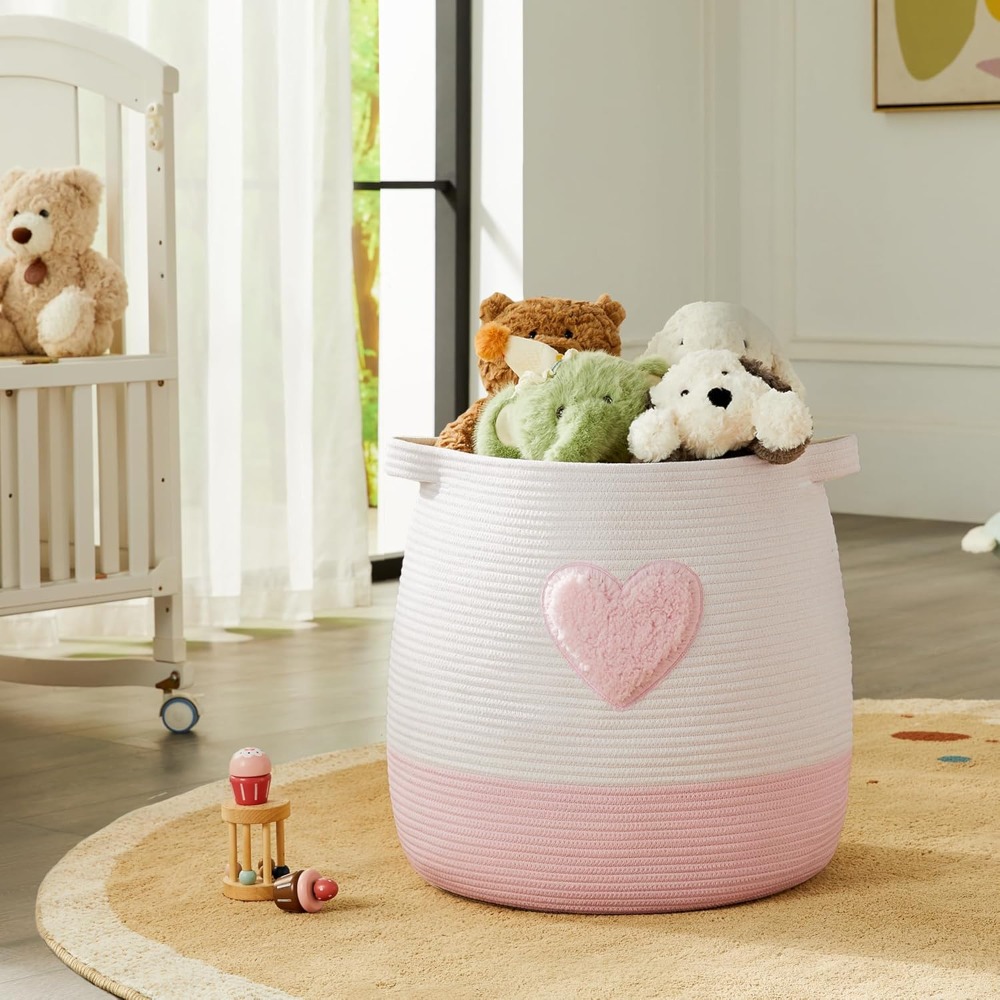Pembe çamaşır sepeti sepet çoc - Laundry Hamper Nursery incelemesi ve fiyatı