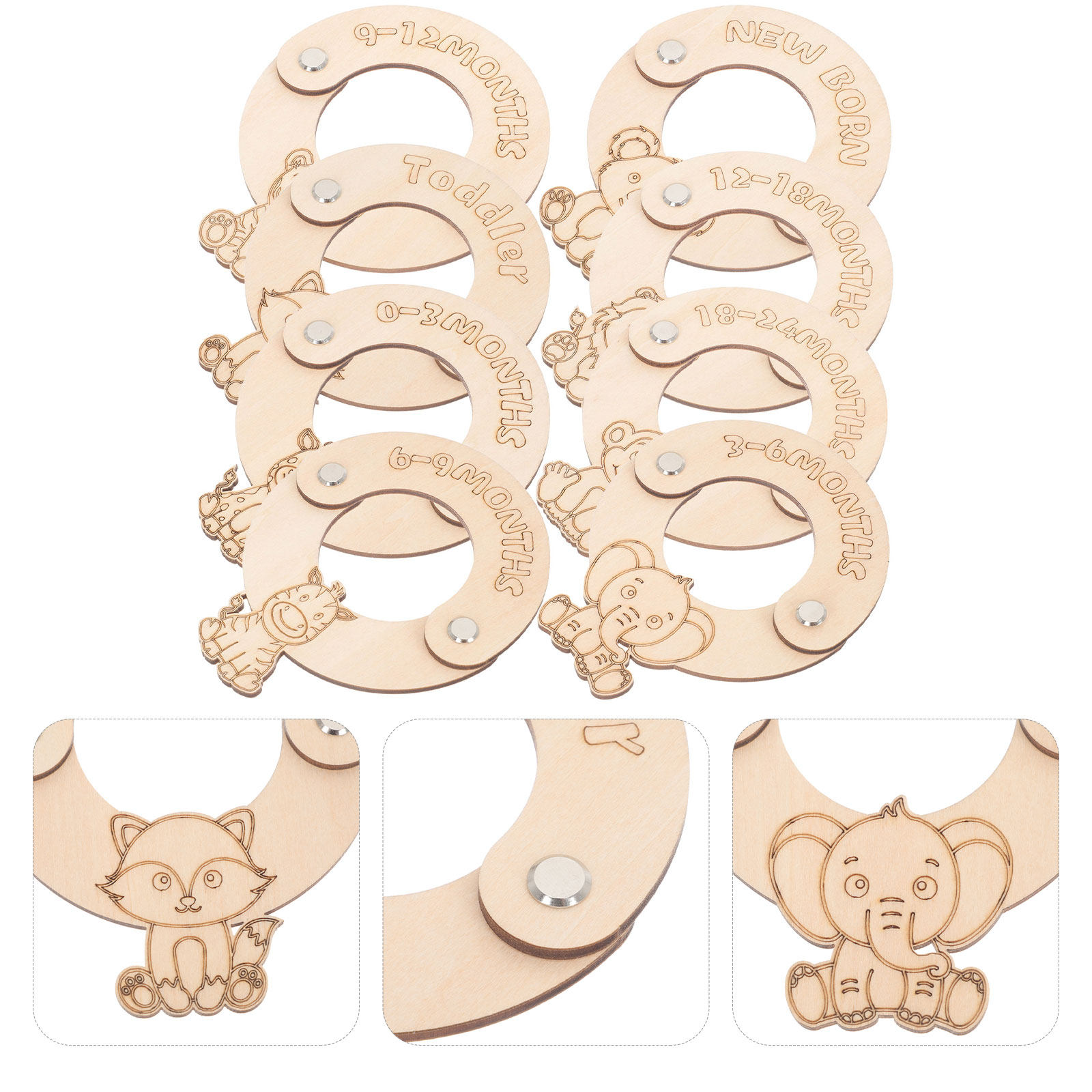 8 Adet Bebek Dolabı Kıyafet Bo - Baby Nursery Wardrobe incelemesi ve fiyatı