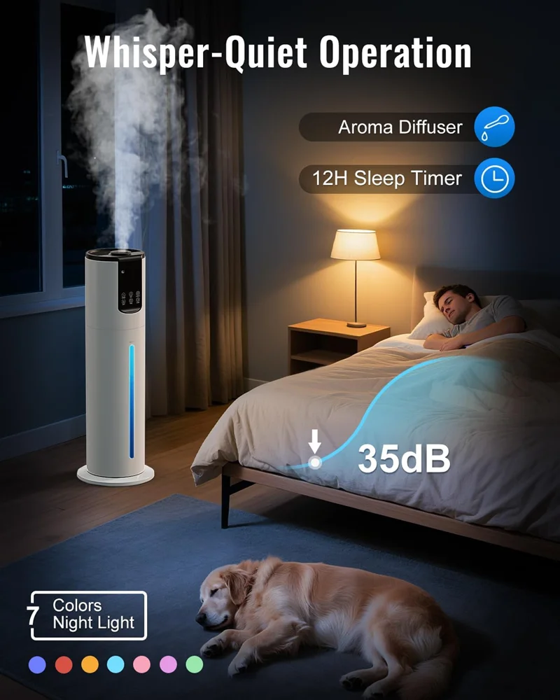 Ultra Sessiz Zemin Ultrasonik  - Humidifier Nursery Quiet incelemesi ve fiyatı