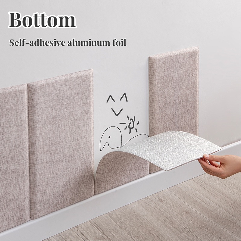 Keten Kumaş 3D Duvar Çıkartmas - Baby Nursery Wall Mural incelemesi ve fiyatı