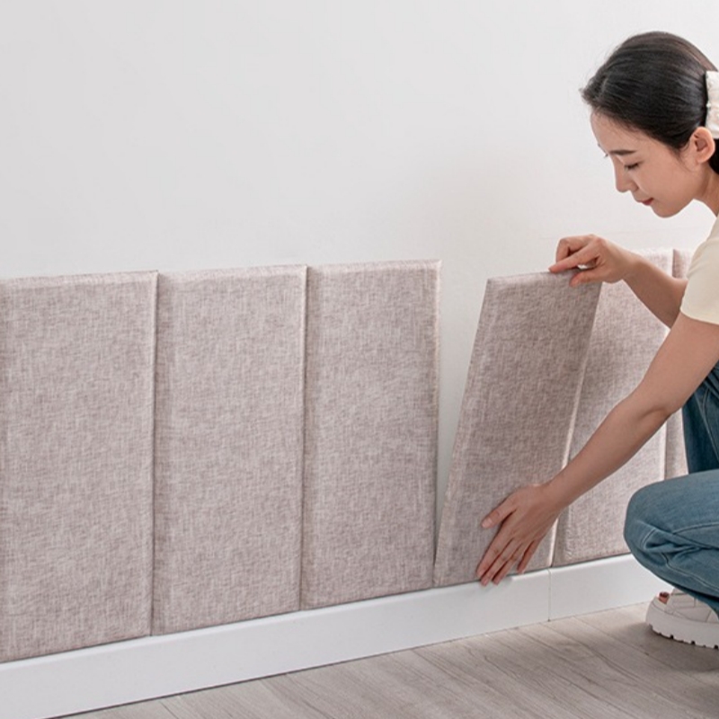 Keten Kumaş 3D Duvar Çıkartmas - Baby Nursery Wall Mural incelemesi ve fiyatı