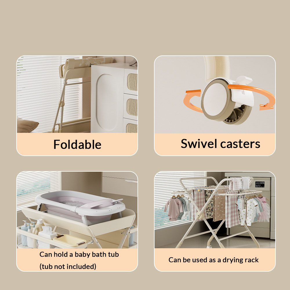 Katlanabilir Çok Fonksiyonlu T - Baby Nursery Wardrobe incelemesi ve fiyatı