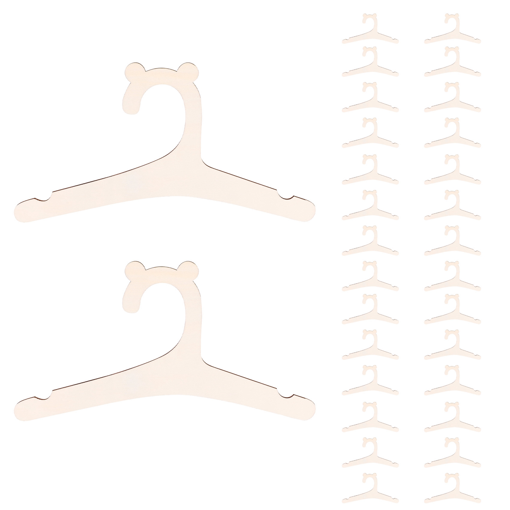 Y42A-30 Adet Ahşap Askı Bebek  - Baby Nursery Hangers incelemesi ve fiyatı