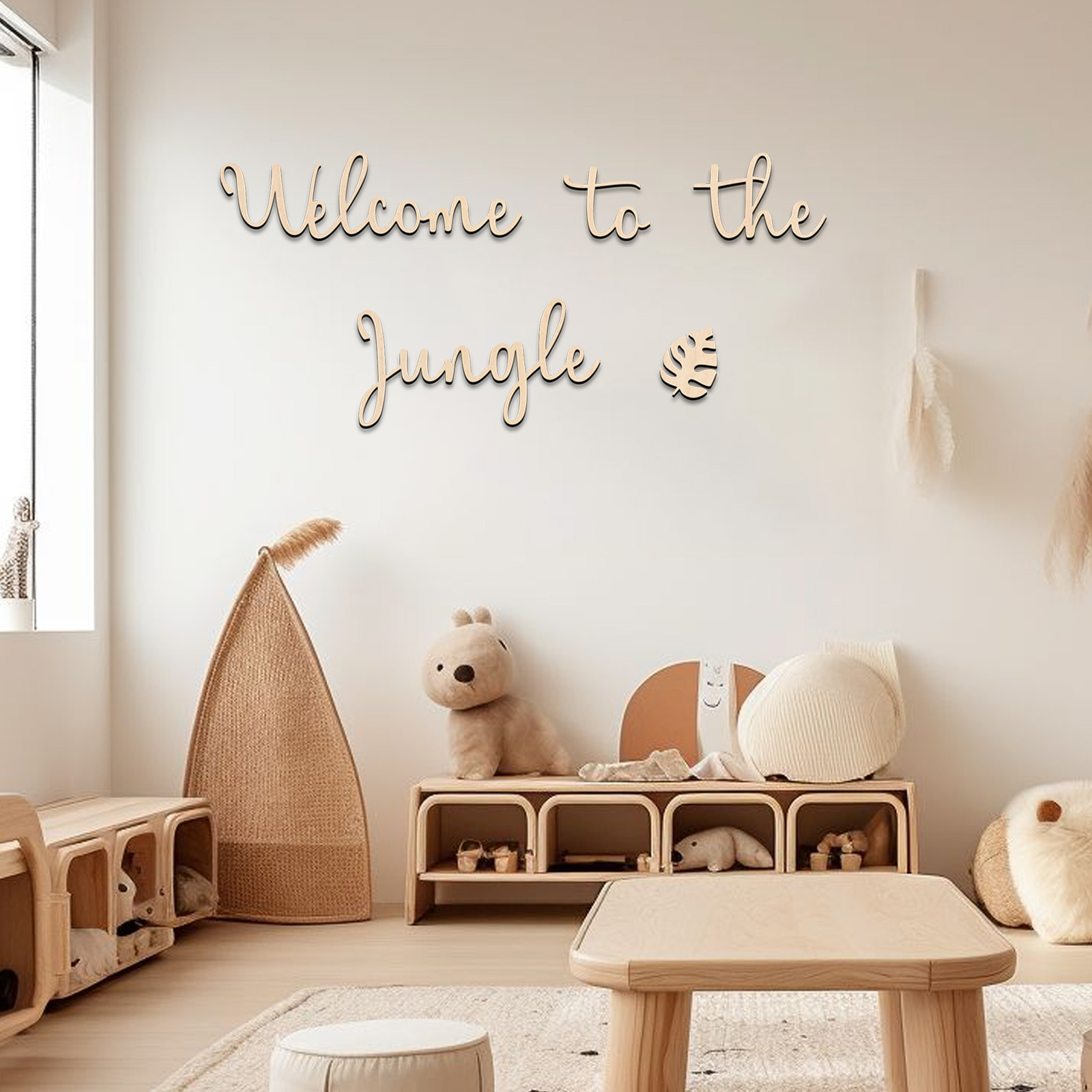 Orman Ahşap Tabelası'na Hoş Ge - Baby Nursery Ideas incelemesi ve fiyatı