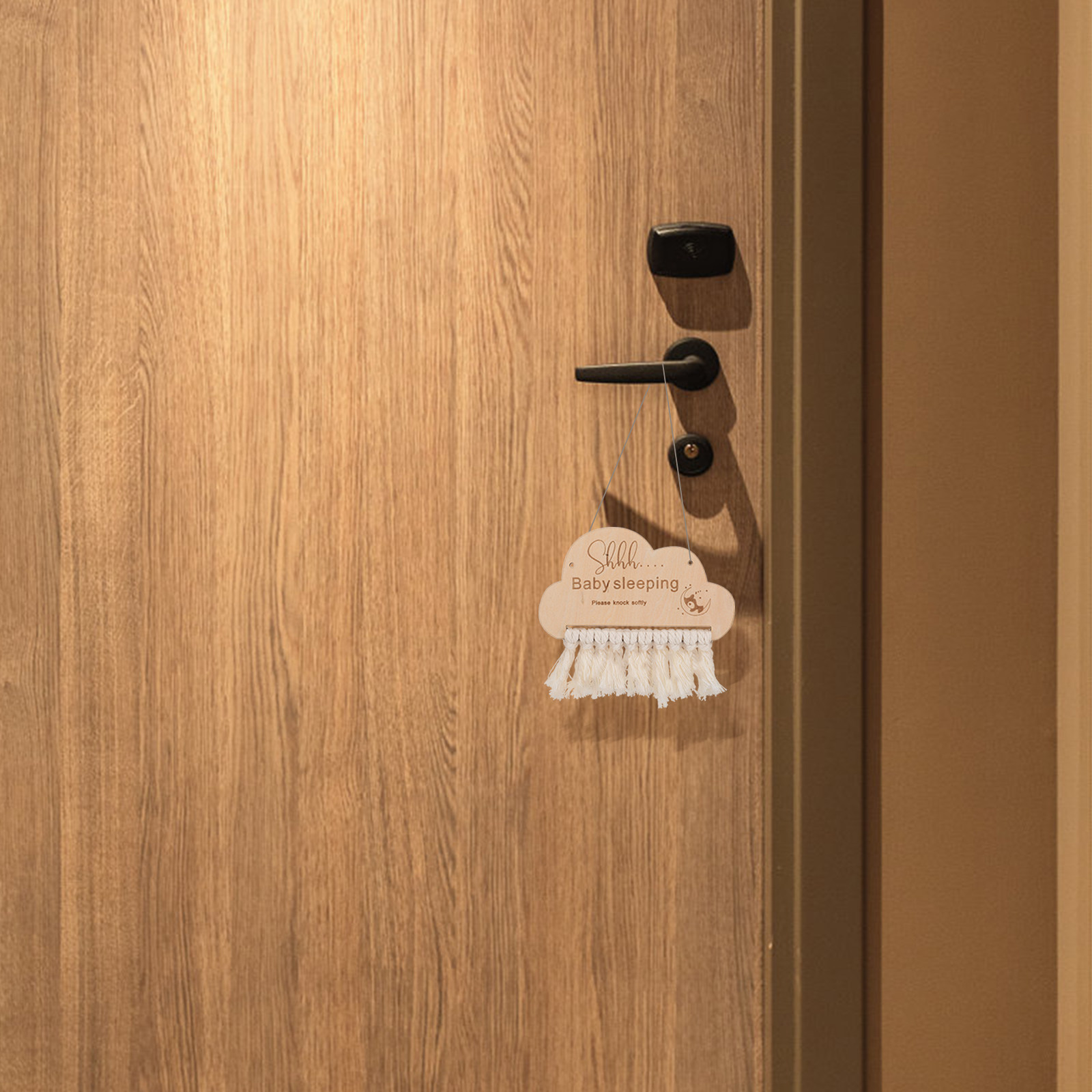 Ahşap Bebek Uyku Tabelası Kapı - Baby Nursery Hangers incelemesi ve fiyatı