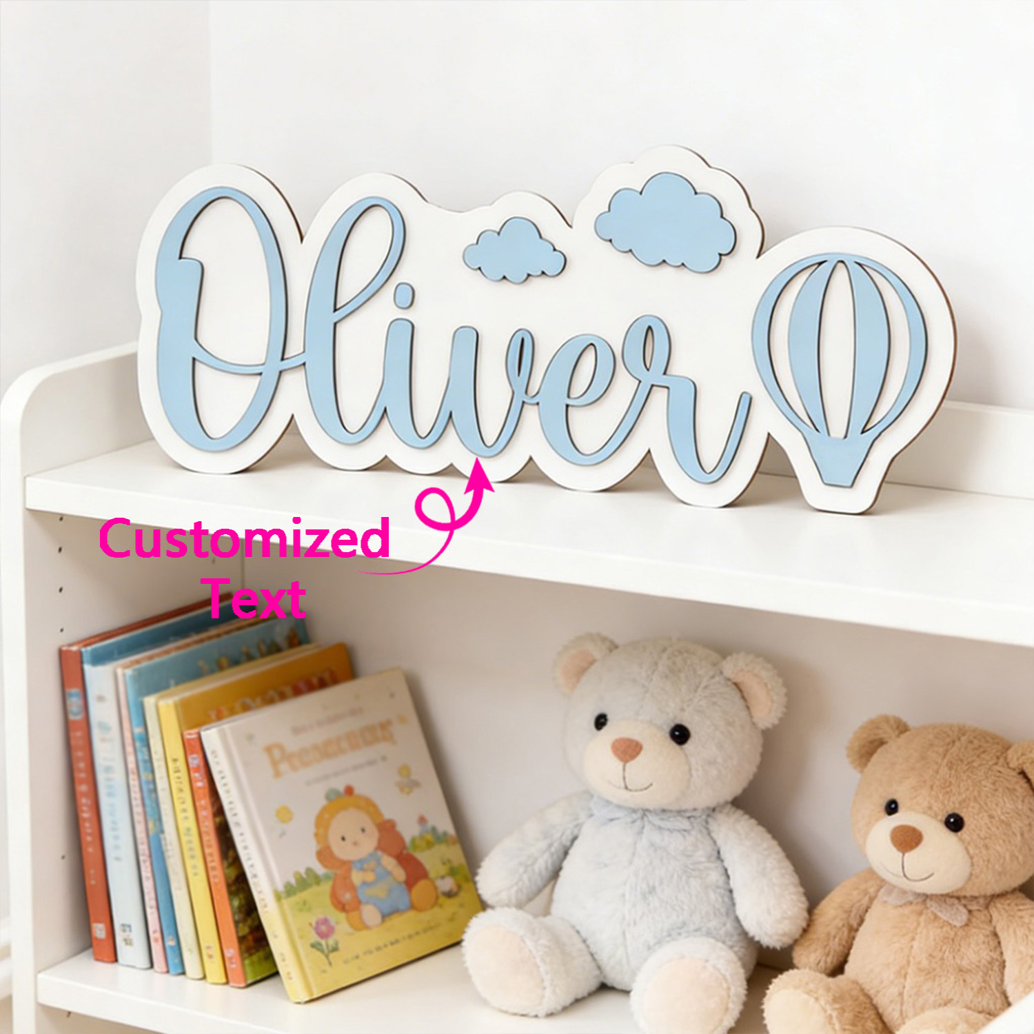 Kişiye Özel Sıcak Hava Balonu  - Baby Nursery Room incelemesi ve fiyatı