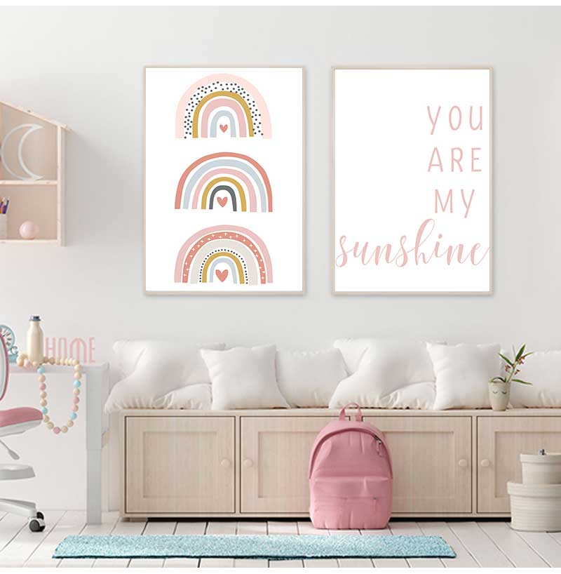 Sen benim güneşimsin gökkuşağı - Baby Nursery You Are My Sunshine incelemesi ve fiyatı