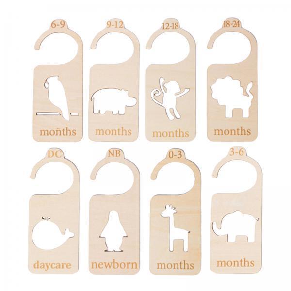 4x 8x Ahşap Bebek Dolap Bölücü - Baby Nursery Wardrobe incelemesi ve fiyatı