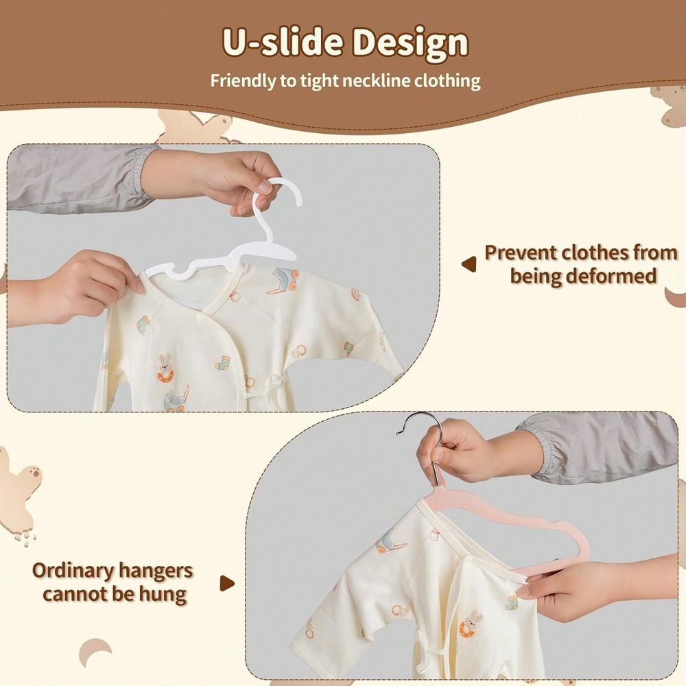 70 100 Paket Çocuk Askıları Pl - Baby Nursery Hangers incelemesi ve fiyatı